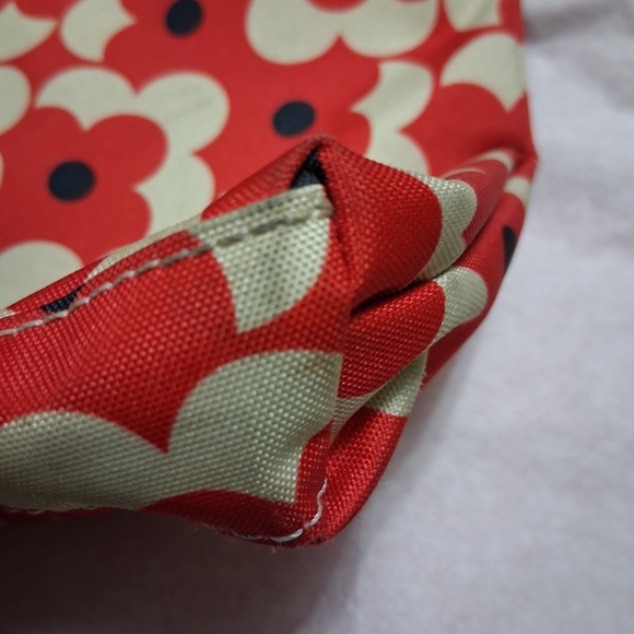 Orla Kiely Floral Red and White Crossbody Bag - Picture 10 of 16